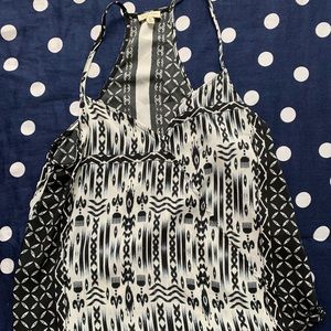 NWOT Lily White Printed Tank